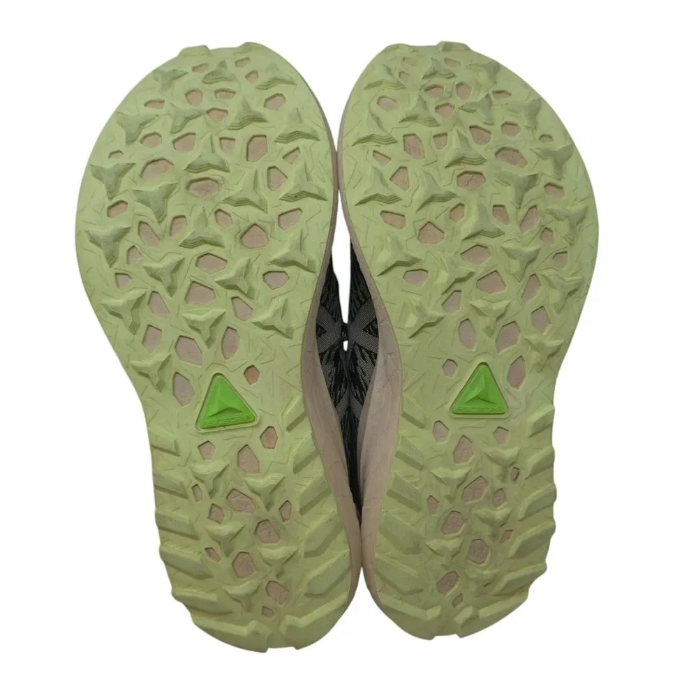 Asics Fuju‎ Lite 5 Black Green Trail Running Trainers Sneakers